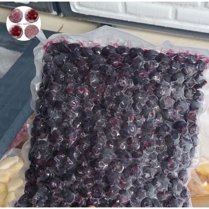 

Blueberry Frozen 500gr only sameday dan instan