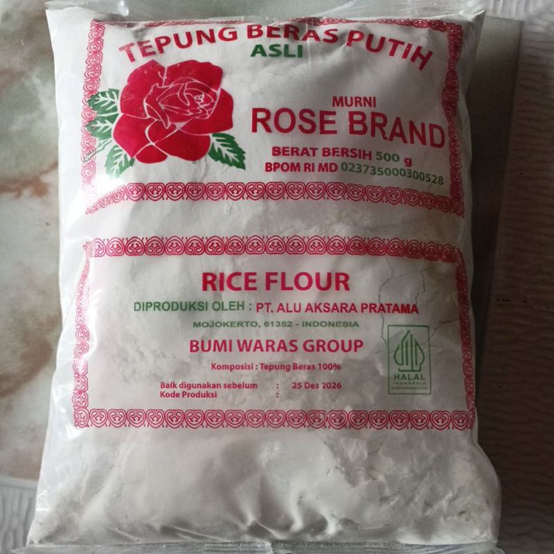 

Tepung beras Rose brand