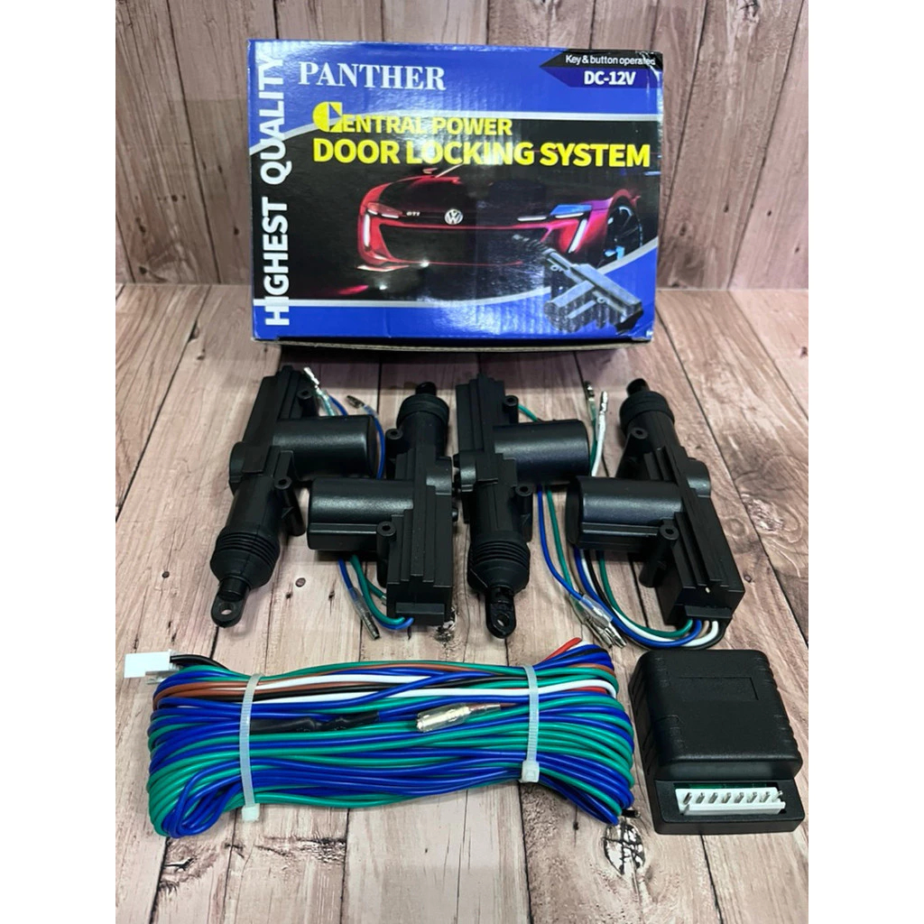 Central Lock Panther/Central Lock Mobil Universal 4 Pintu ORIGINAL