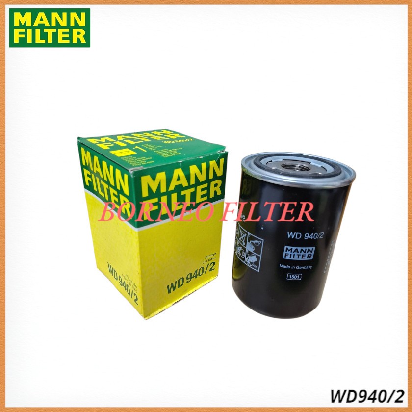 WD940/2 Mann Genuine Oil Filter P551551 P555680 J8610200 BT364 1R0734 9N5680 C-5504 LF654 1R-0734 SF