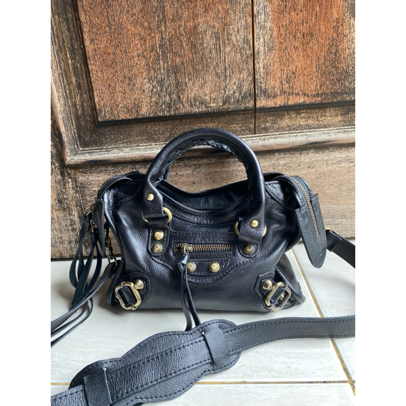 Tas No Brand Kulit Asli Mirip BalenciagaXX