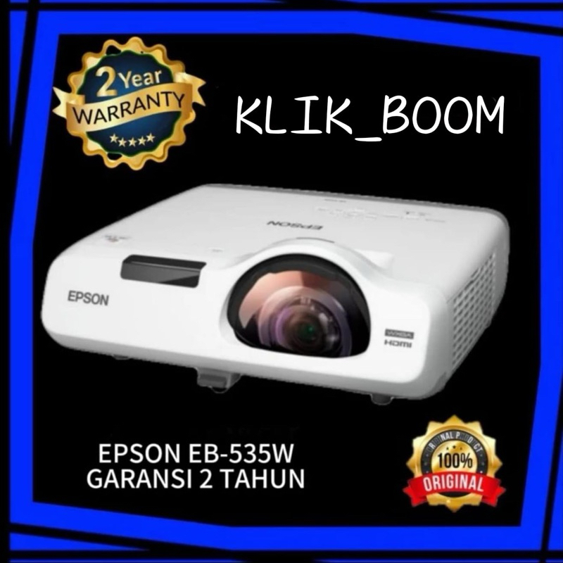 Proyektor Epson EB-535W / Epson EB 535W / Espon EB 535 / Proyector