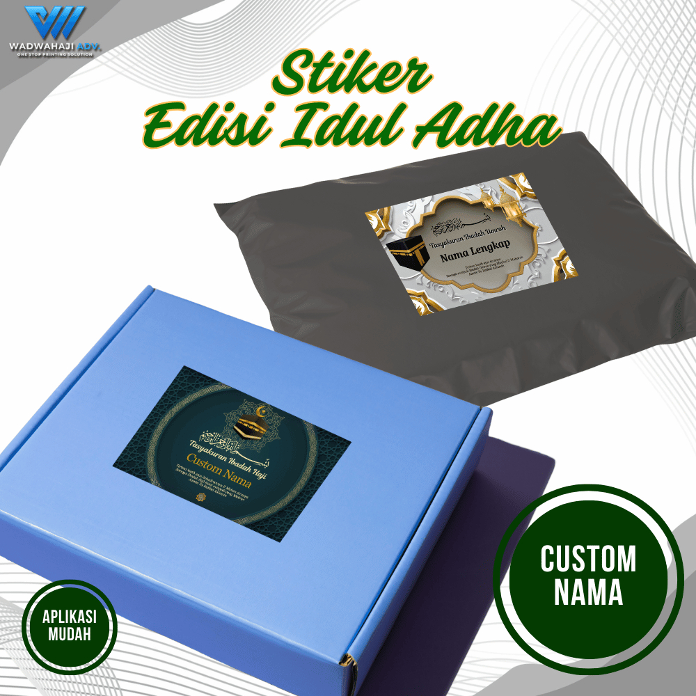 

Custom Stiker Tasyakuran Haji umrah | Label Gift haji umroh | ucapan Haji Umrah | Wadwahaji