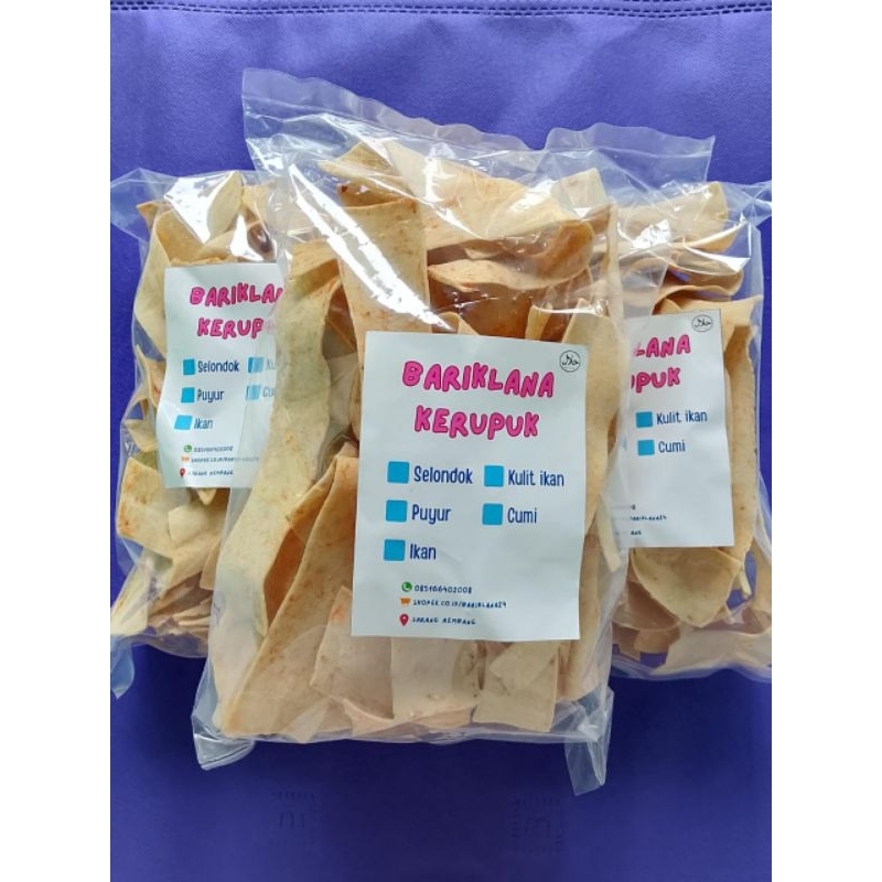 

Kerupuk Selondok enak renyah