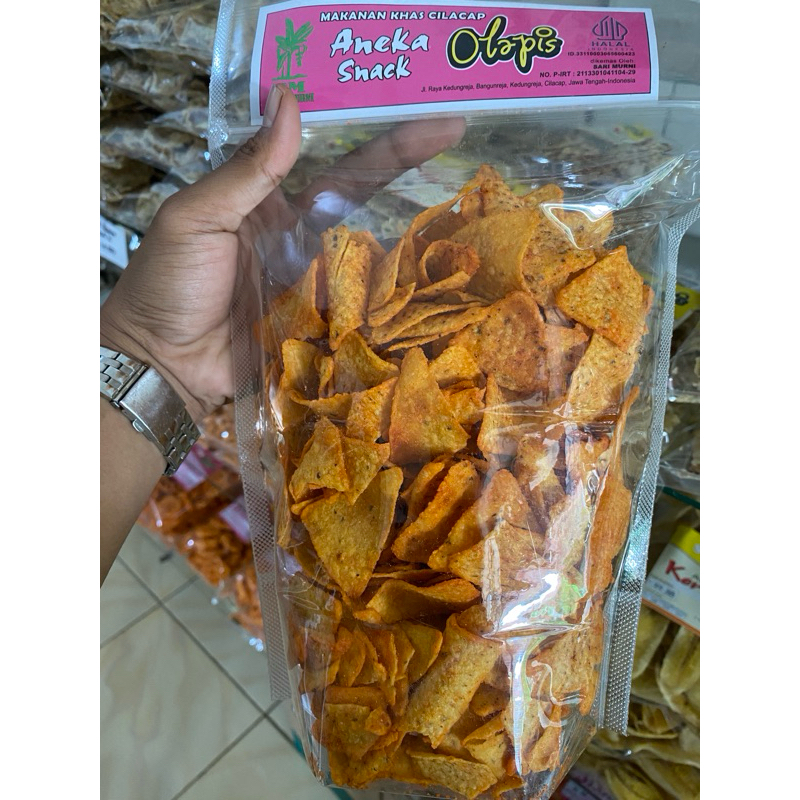 

(Oleholeh.id) Tortila pouch makanan cemilan khas Cilacap