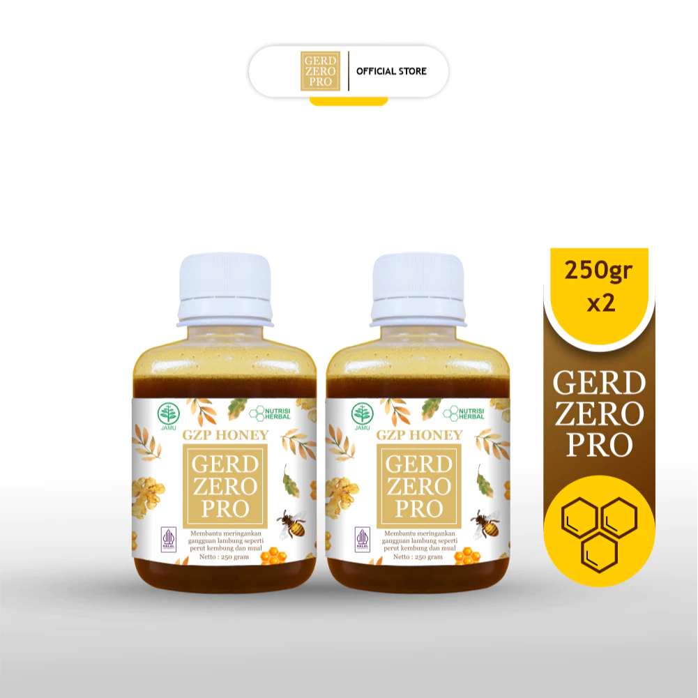 

GERD ZERO PRO Paket Madu Herbal 2 Pcs