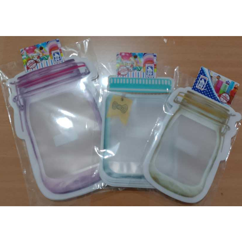 

Kantong Plastik Ziplock Motif Jar Toples | Pouch / Pouch Ziplock Motif Toples