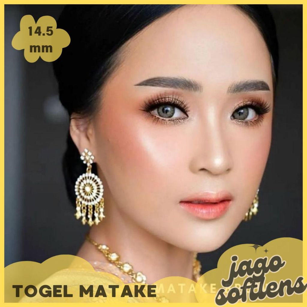 JAGO SOFTLENS BISA COD - SOFTLENS TOGEL MATAKE 14,5MM BIG EYES NORMAL & MINUS (-0,50 S/D -10,00) BY 