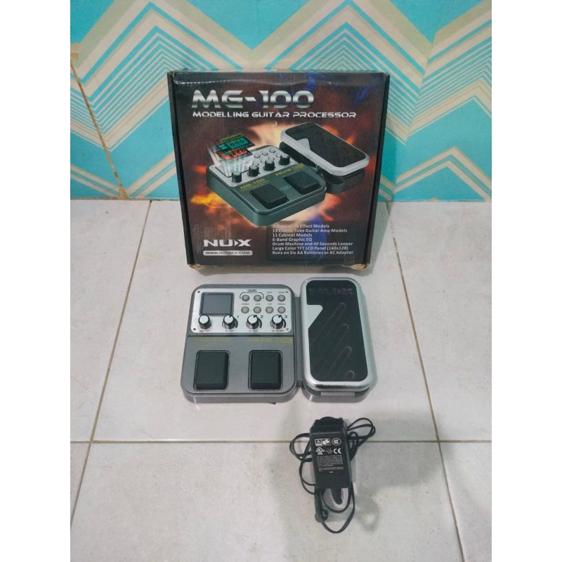 Effect gitar nux mg100 second
