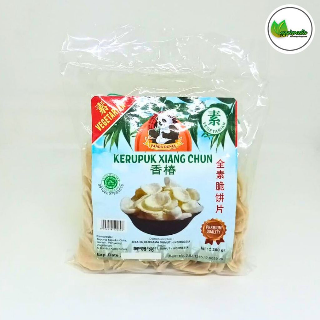 

Kerupuk Xiang Chun Panda Dunia Vegan Vegetarian