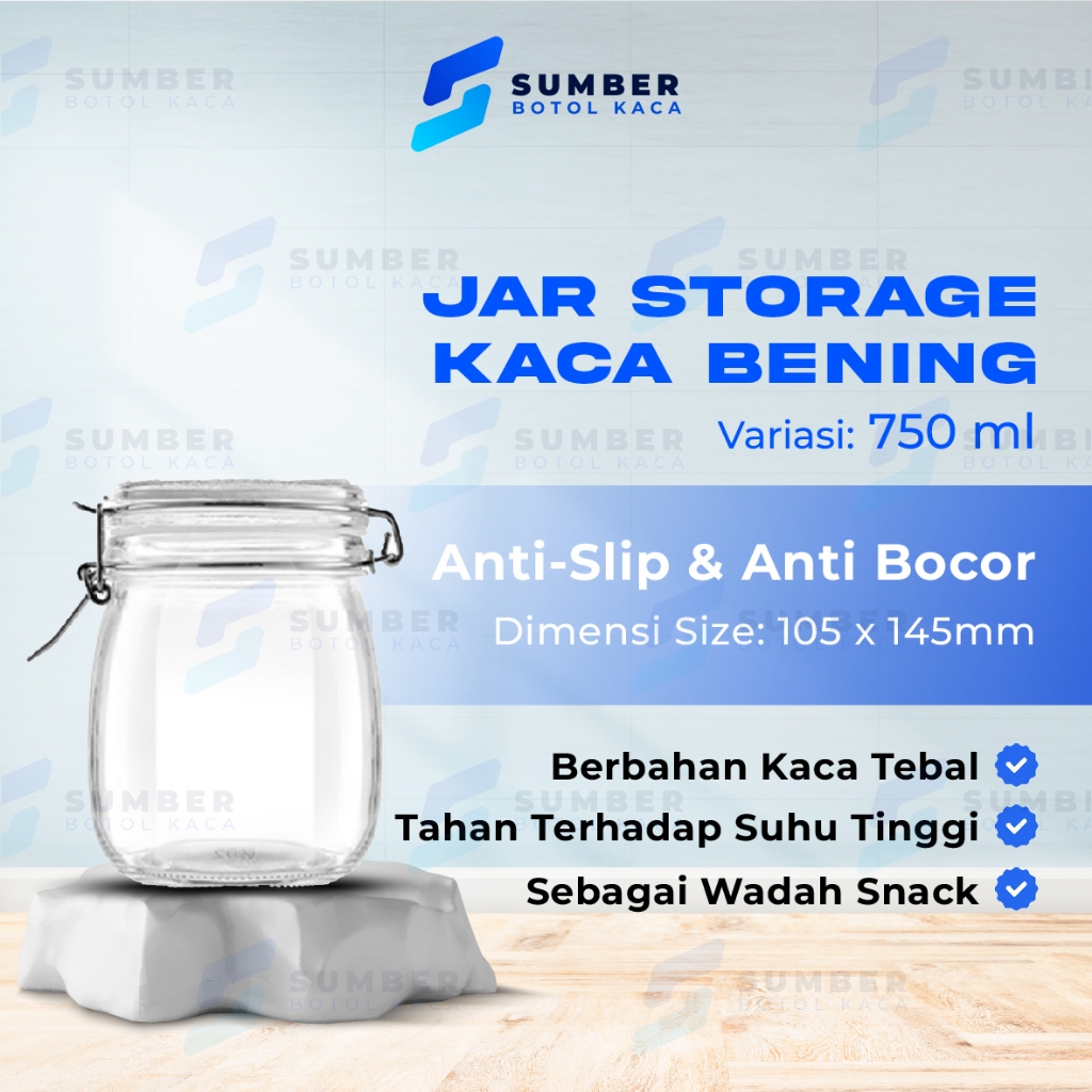 Hermetico Jar 750ml / Jar Kait