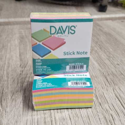 

sticky note / stick note / memo kertas ukuran 5x5 cm
