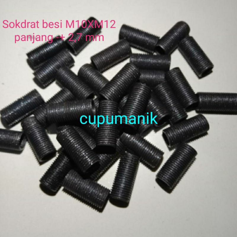 Sokdrat besi M10XM12/Drat dalam kunci 17 dan Drat dalam kunci 14