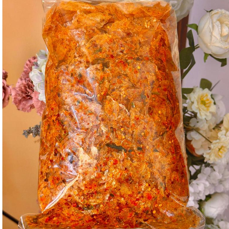 

KERIPIK KACA PEDAS DAUN JERUK 500GRAM