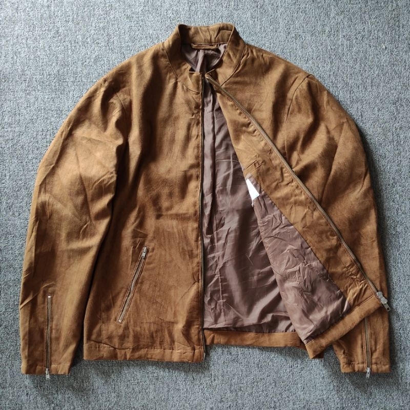 Jaket Casual Vintage Unisex THE SHOP TK on Brown
