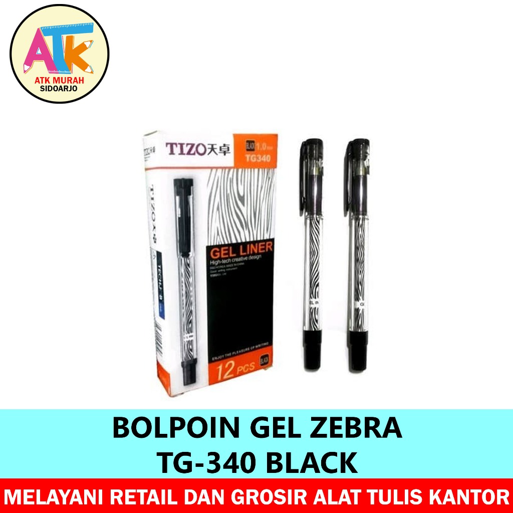 

Bolpen Zebra Tizo Gel TG340