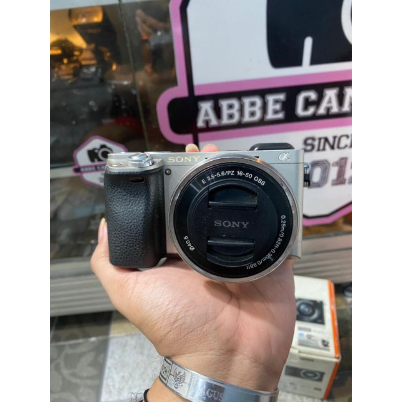 Sony a6000 kit fullbox sc seribu