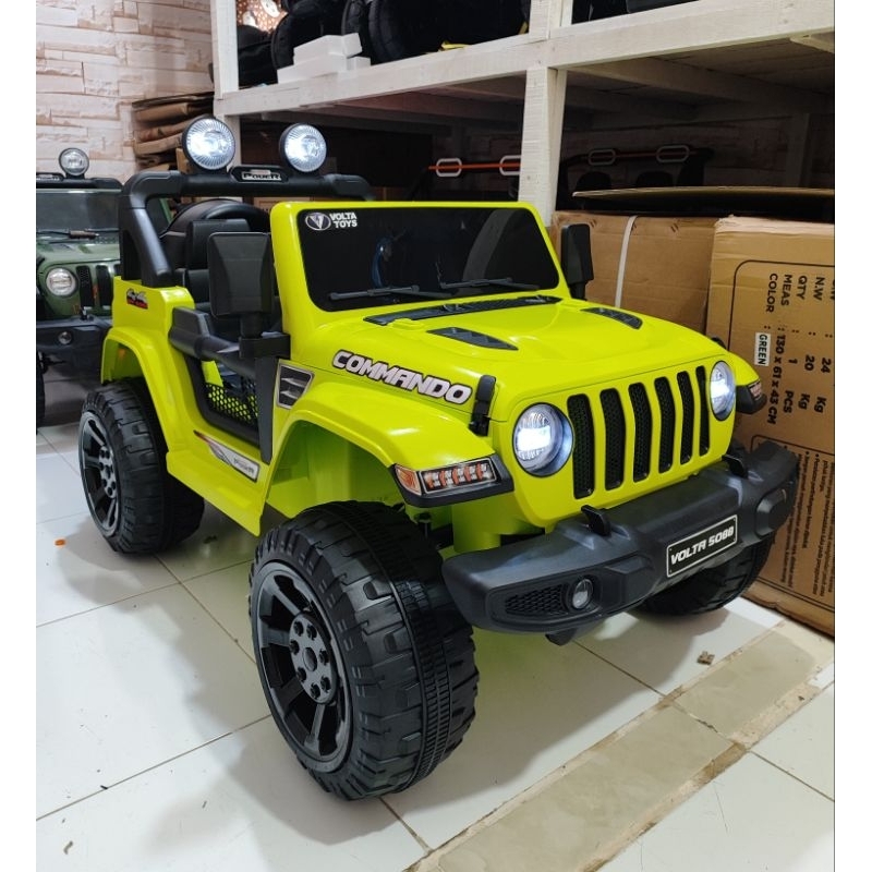 Mobil Aki Jeep COMMANDO (Volta 5088) READY Pontianak