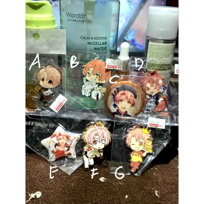 mitsuki izumi Idolish7 Akrilik standee keychain gantungan kunci rubber strap badge pin official merc