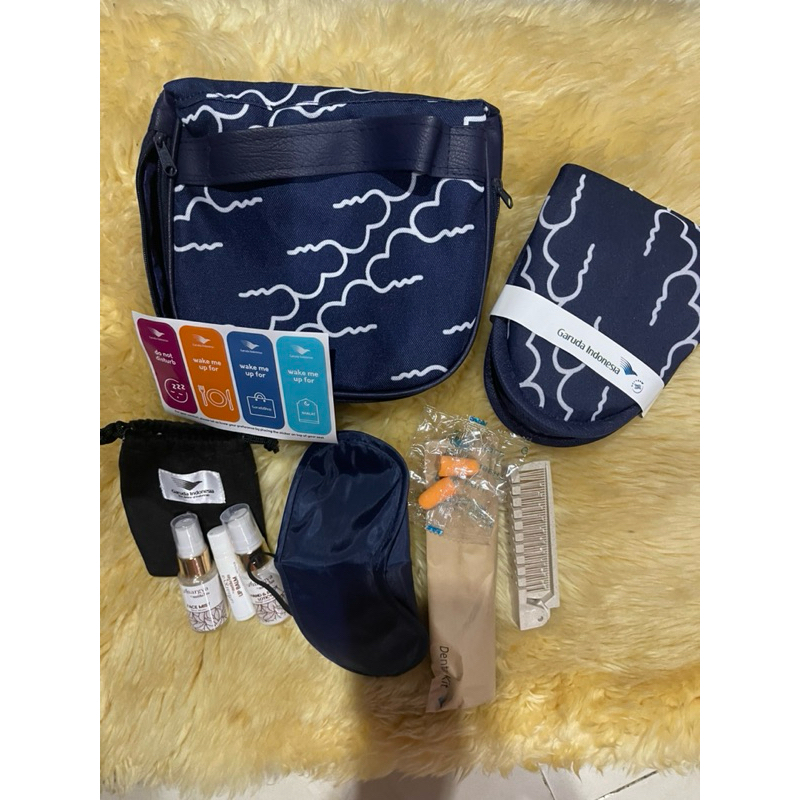 Amenity Kit Garuda Indonesia Business Class