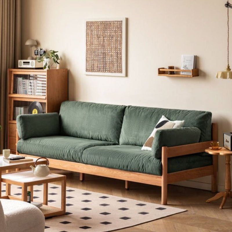 sofa kayu Clasik modern/kursi sofa ruang tamu/sofa retro ruang keluarga