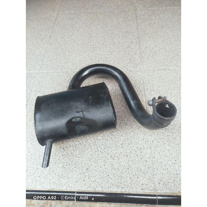 Knalpot racing vespa drc