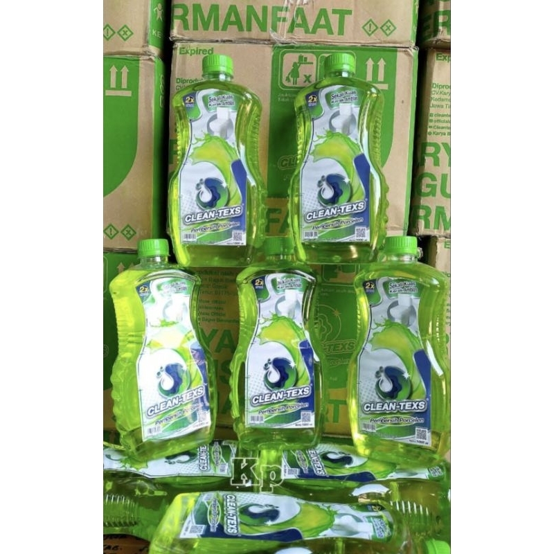 CLEAN-TEXS, PEMBERSIH PORCELEN  & kerak TOILET 1000ml