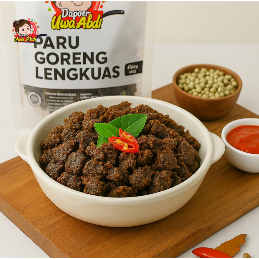 

DAPOER UWA ABDI - Paru Goreng Lengkuas Bonus Sambal 500g