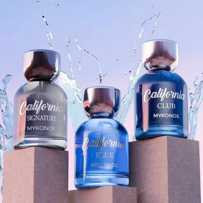 Ready stock parfum Mykonos California Mykonos California Blue Mykonos California Club