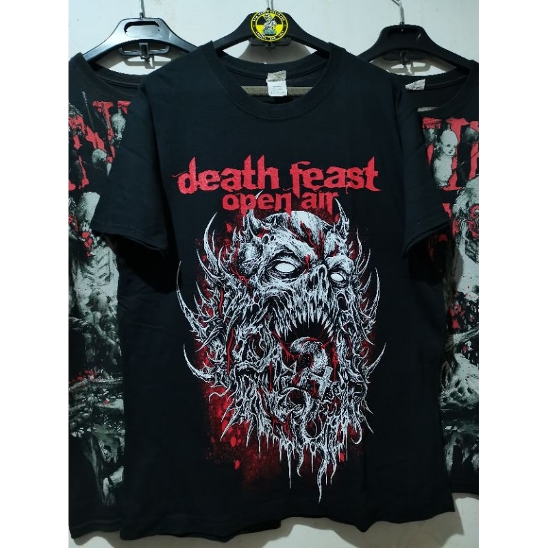 Tshirt Official Death Fest Open Air 2015 - Not Hammersonic Wacken Rock In Solo