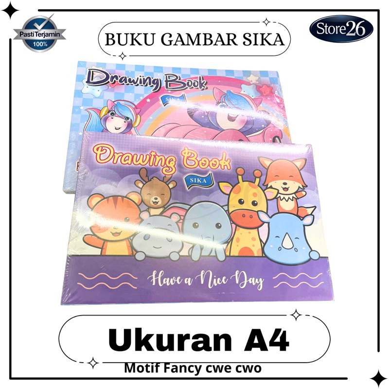 

Buku Gambar A4 Fancy