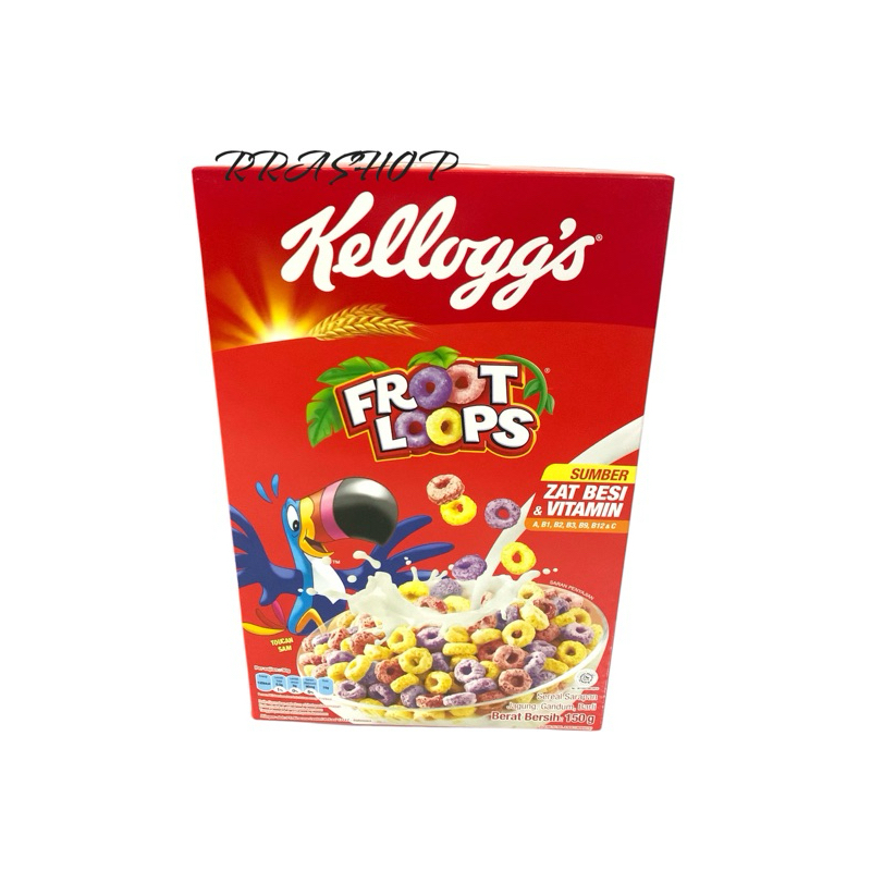 

Kellogg's Froot Lcops sereal sarapan 150 gram