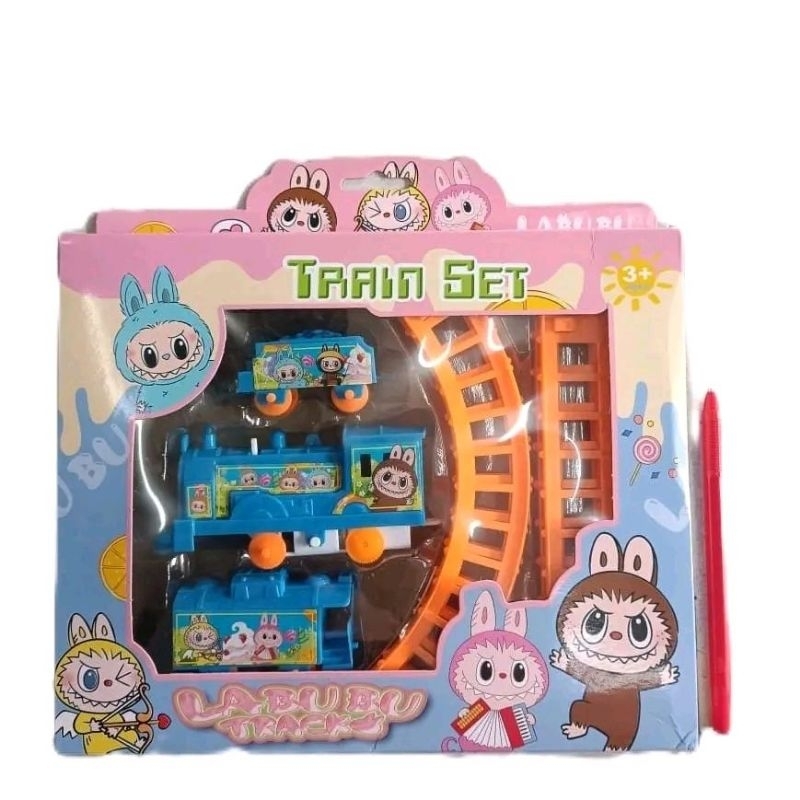 Kereta mainan kereta labubu mainan anak kereta