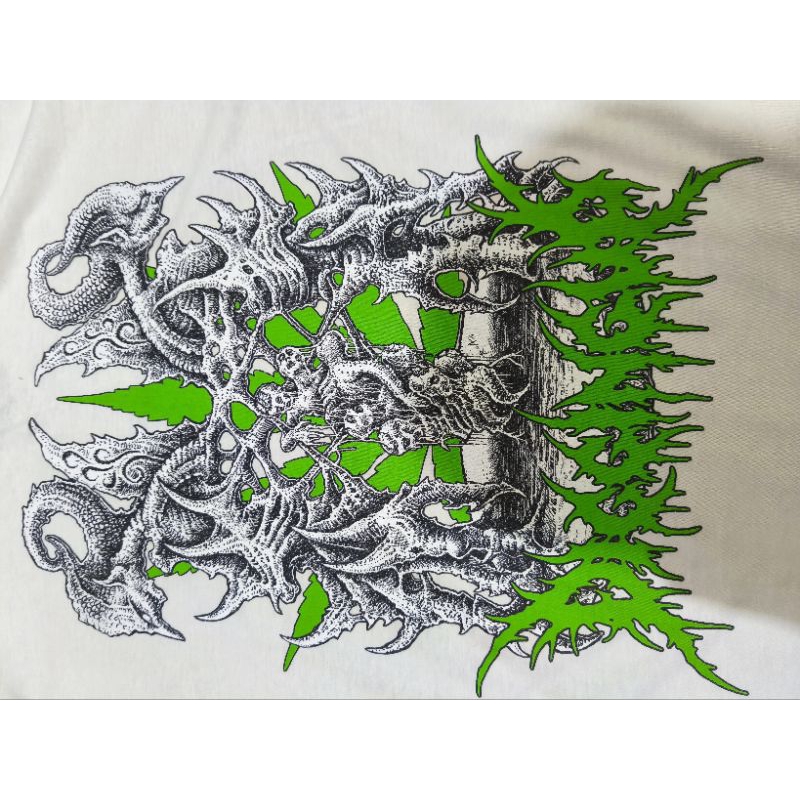 Tshirt indonesian brutality putih