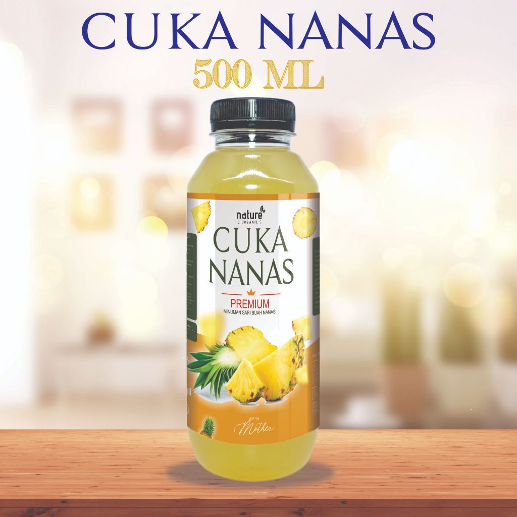 

NATURE ORGANIC NANAS CUKA NANAS 500 ML ASLI MURNI ORIGINAL UNTUK DIET DETOX MENGATASI PENCERNAAN MENAMBAH DAYA TAHAN TUBUH PRODUK HERBAL ALAMI 100% ASLI DAN ORIGINAL BISA UNTUK BAYI ANAK DEWASA REMAJA IBU HAMIL MANULA