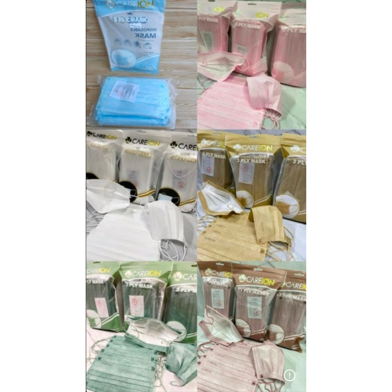 Masker careion 3ply isi 50pcs