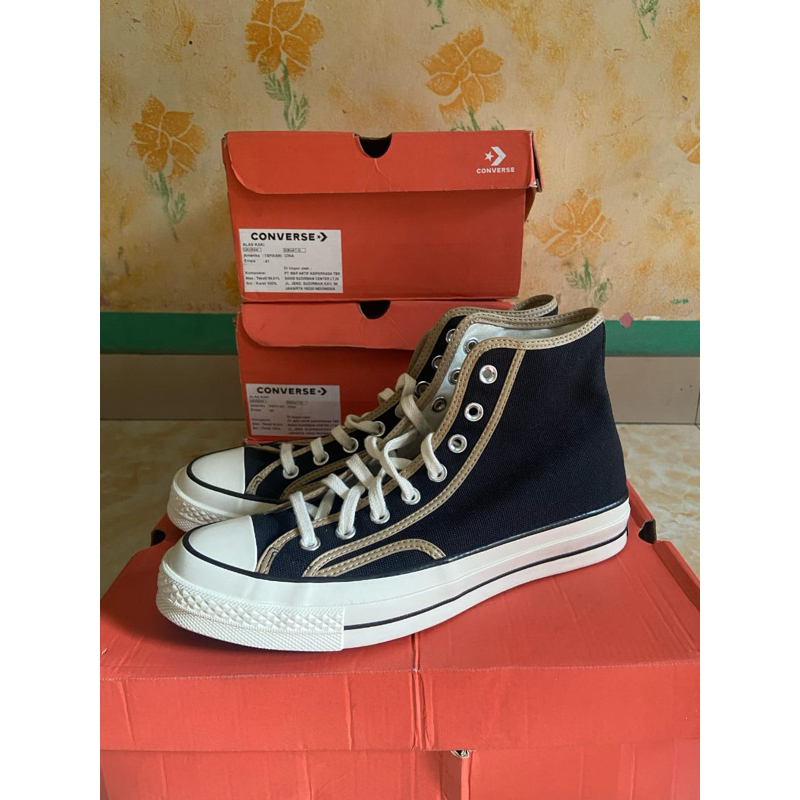 converse chuck 70s workwear blaack nomaad khaaki