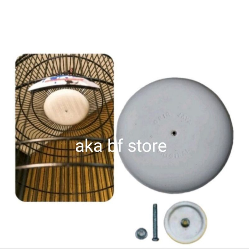 tutup bawah mahkota sangkar burung oriq jaya