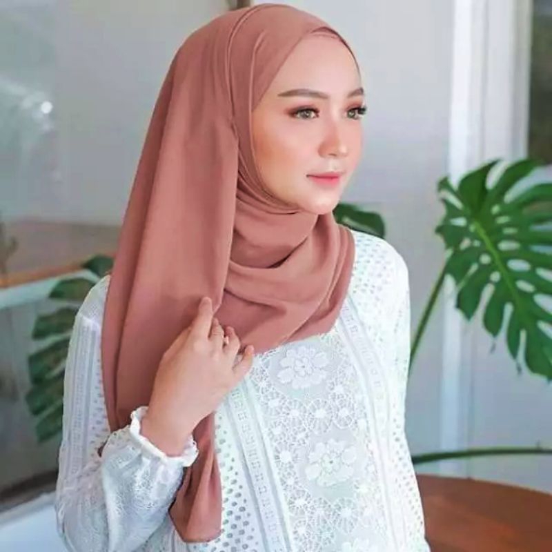 Pashmina Ceruti Baby doll Ceruty hijab syar'i kerudung