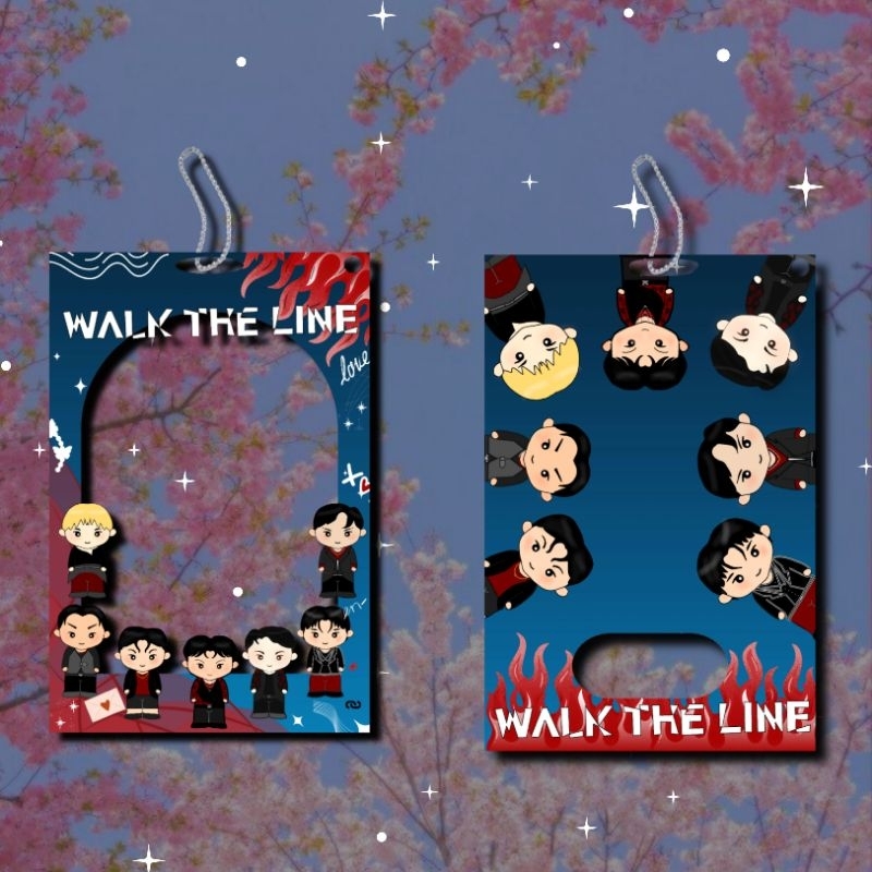 

Photocard Holder Akrilik Enhypen WALK THE LINE (PRE ORDER)