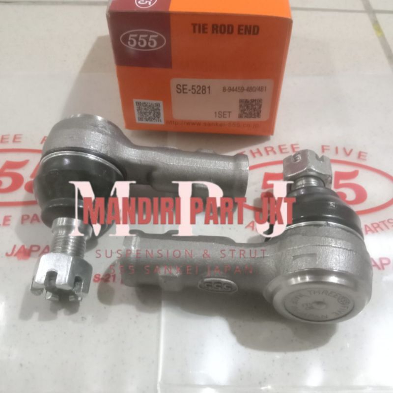 TIE ROD END SET ISUZU PANTHER TOURING/ KAPSUL 555 JAPAN ORI