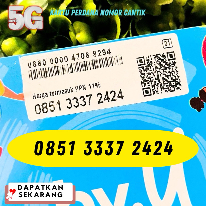 NOMOR CANTIK By.u Abab TELKOMSEL 2424 BYU KARTU PERDANA BYU BONUS KUOTA INTERNET 3GB 1BULAN BUKAN 7G