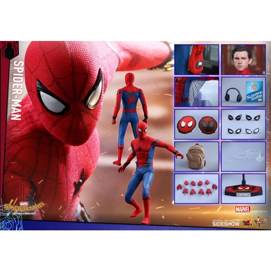 Hot Toys Spiderman Homecoming reguler MISB