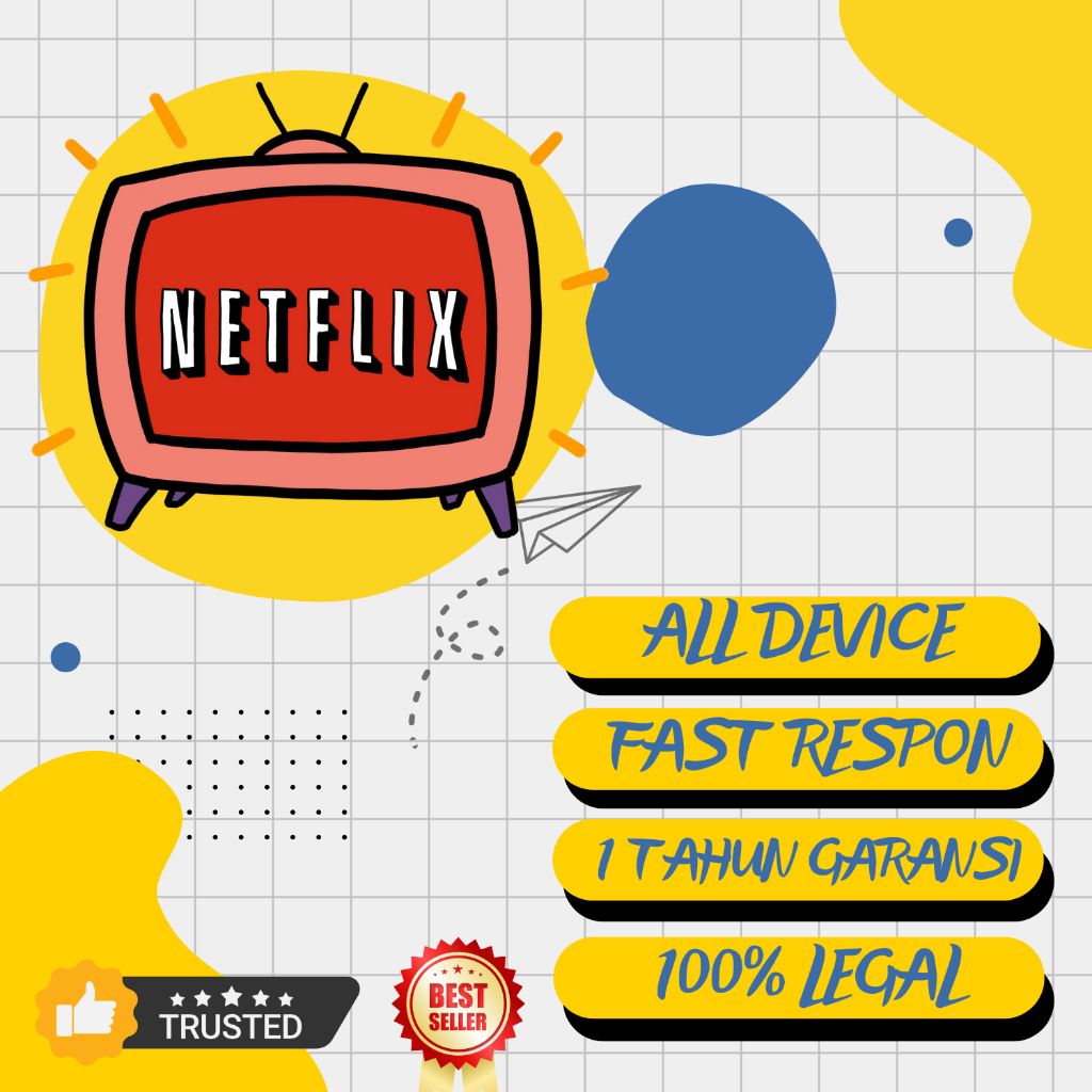 NETFLIX PREMIUM 1 TAHUN FULL GARANSI