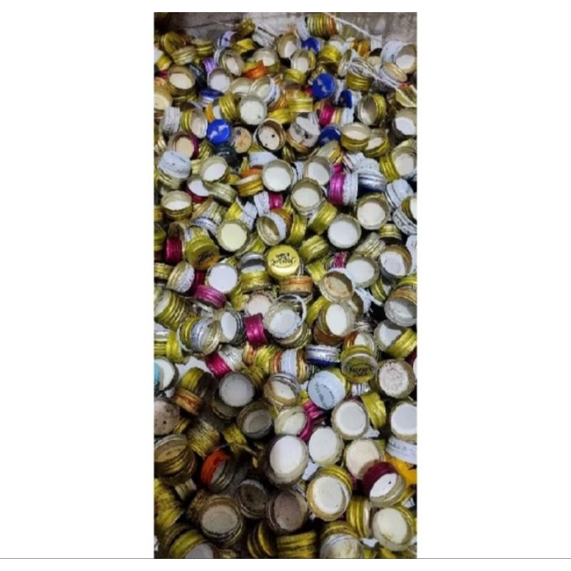 Tutup botol bekas Marjan,C1000, Kratingdaeng dll.