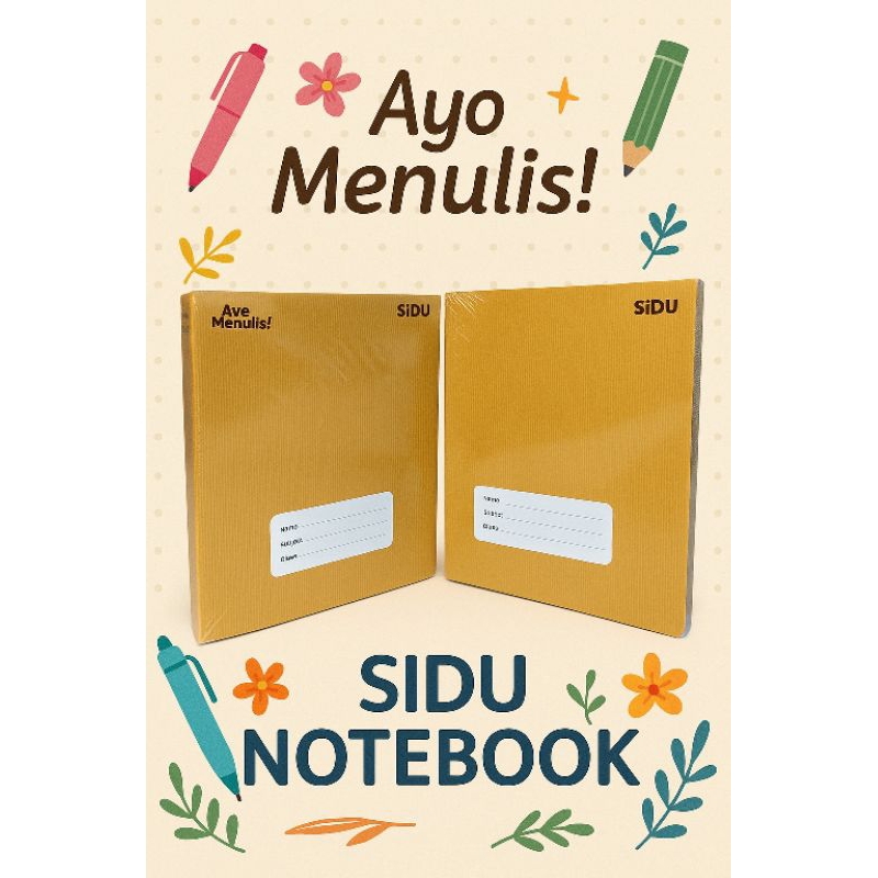 

buku sidu 40lembar tipe sampul Kraft