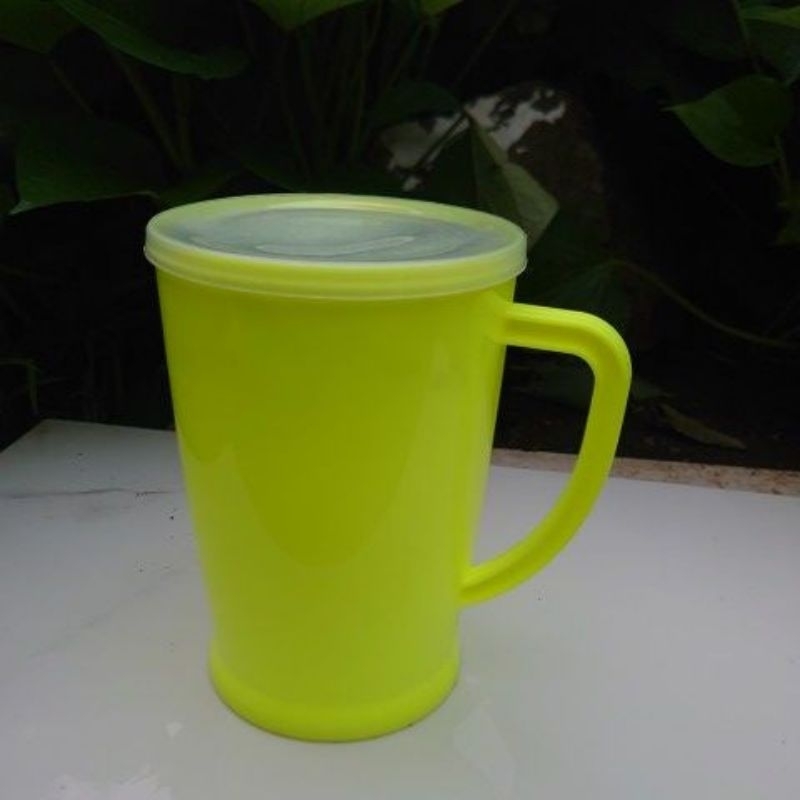 CANGKIR MUK DENGAN TUTUP RAPAT/GELAS TEH/GELAS NGOPI/GELAS NGETEH