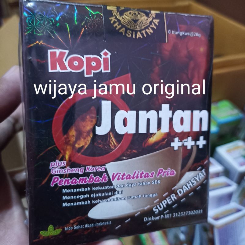 

J-max minuman kopi stamina extra gingseng