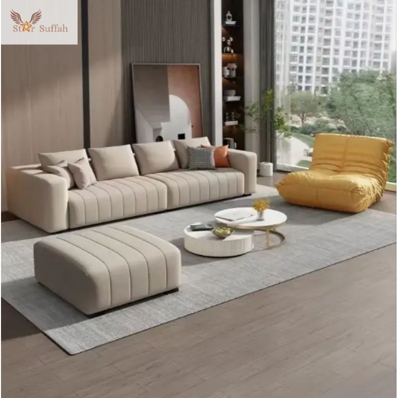 Sofa 31+puff besar model terkini - Kursi sofa minimalis kursi sofa empuk