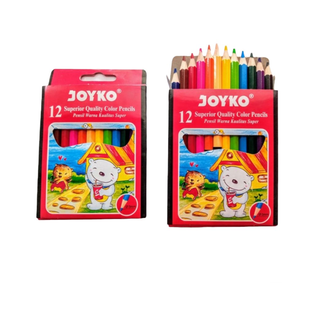 

Pensil Warna Joyko Mini 12 warna